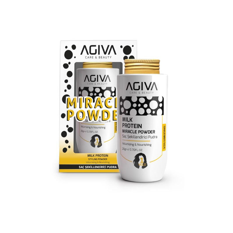 Agiva Care & Beauty AGIVA CARE & BEAUTY MILK PROTEIN MIRACLE POWDER 0.70oz Hair Dry Shampoo