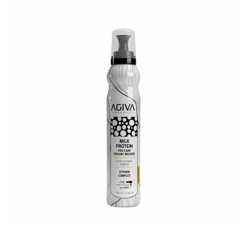Agiva Care & Beauty AGIVA CARE & BEAUTY MILK PROTEIN CREAMY MOUSSE 6.76oz Hair Mousses