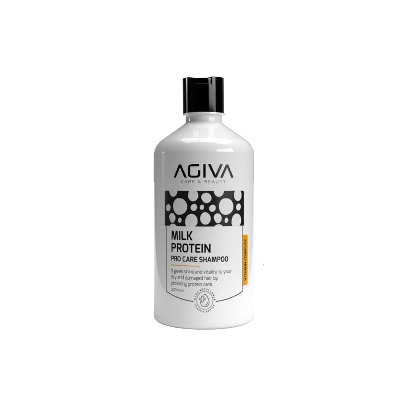 Agiva Care & Beauty AGIVA CARE & BEAUTY MILK PROTEIN SHAMPOO 16.9oz Hair Shampoo