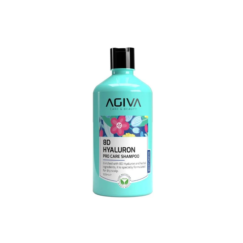 Agiva Care & Beauty AGIVA CARE & BEAUTY 8D HYALURON SHAMPOO 16.9oz Hair Shampoo