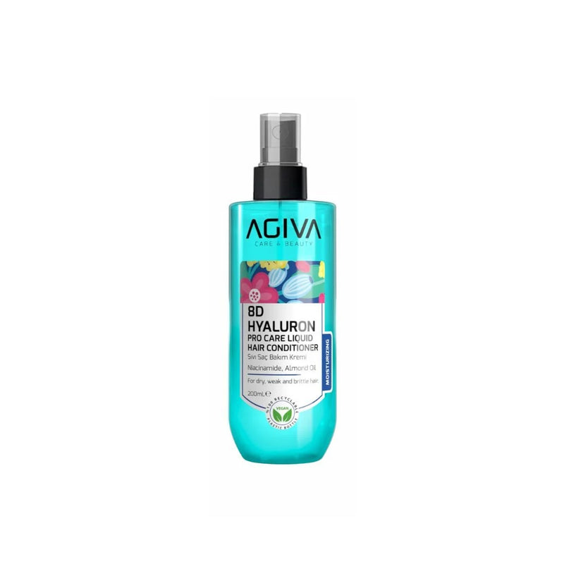 Agiva Care & Beauty AGIVA CARE & BEAUTY 8D HYALURON LIQUID HAIR CONDITIONER 6.76oz Hair Conditioner