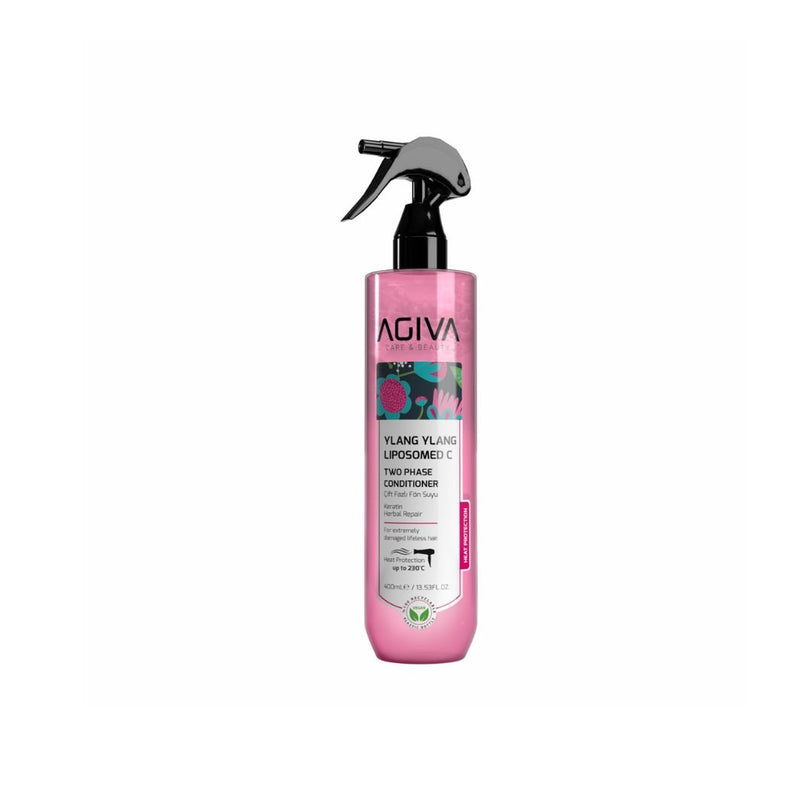 Agiva Care & Beauty AGIVA CARE & BEAUTY YLANG YLANG LIPOSOMED-C TWO PHASE CONDITIONER 13.53oz Hair Spray