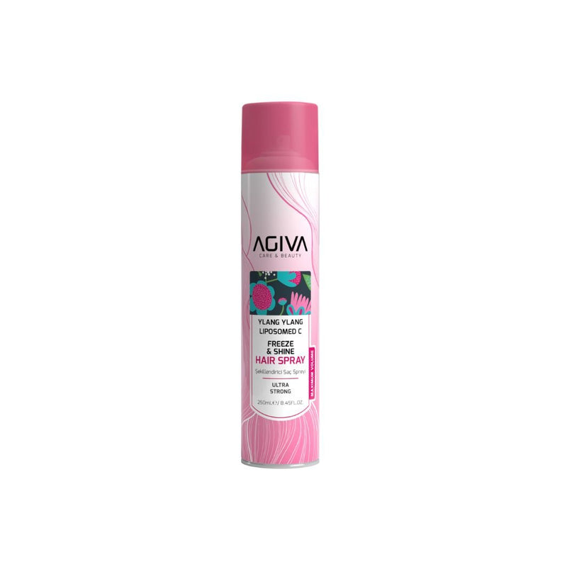 Agiva Care & Beauty AGIVA CARE & BEAUTY YLANG YLANG LIPOSOMED-C HAIR SPRAY 8.45oz Hair Spray