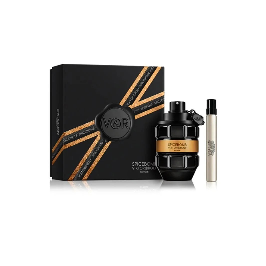 Victor & rolf VIKTOR & ROLF SPICEBOMB EXTREME EDP SET 2 PCS 3.4oz Perfume