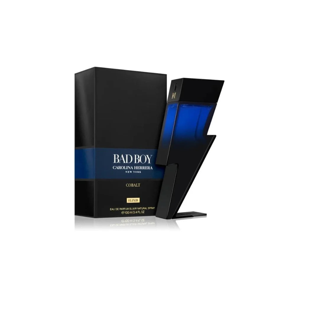 hombre CAROLINA HERRERA BAD BOY COBALT ELIXIR 3.4oz Perfume