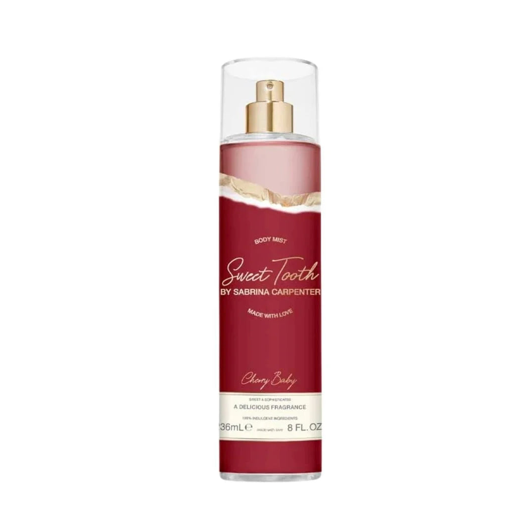 Sabrina Carpenter BODY MIST SC SWEET TOOTH CHERRY BABY 8oz Perfume
