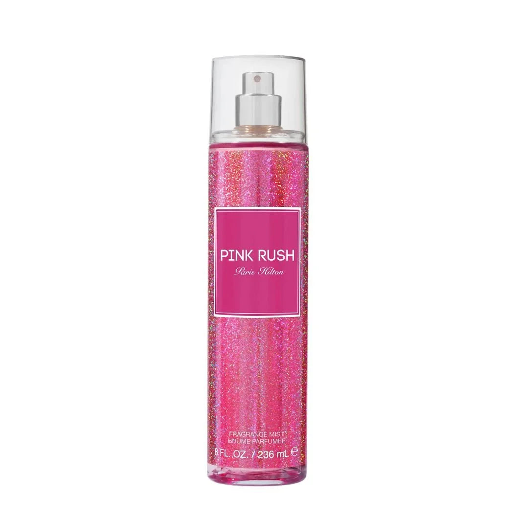 Paris Hilton BODY MIST PARIS HILTON PINK RUSH WOMEN 8oz Perfume