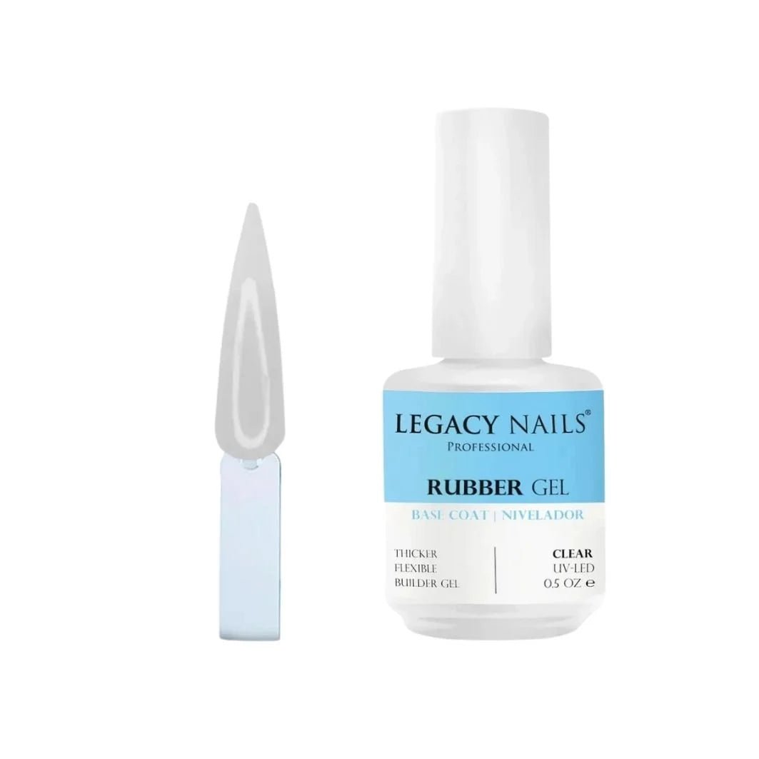 Emotion Beauty Supply LEGACY NAILS RUBBER GEL 0.5oz Clear