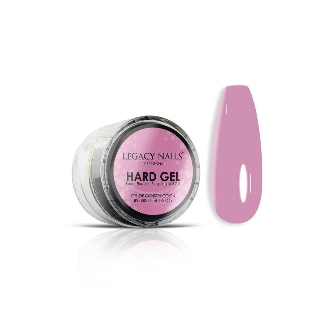 Emotion Beauty Supply LEGACY NAILS HARD GEL 1/2oz Rose