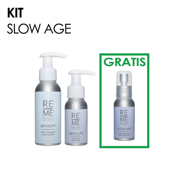 RECHARGE ME RECHARGE ME AFFINITY CLEANSER MILK 80ML, ABSOLUTE CREAM 30ML, SLOW AGE SERUM 50ML *SLOW AGE SERUM GRATIS* Skincare