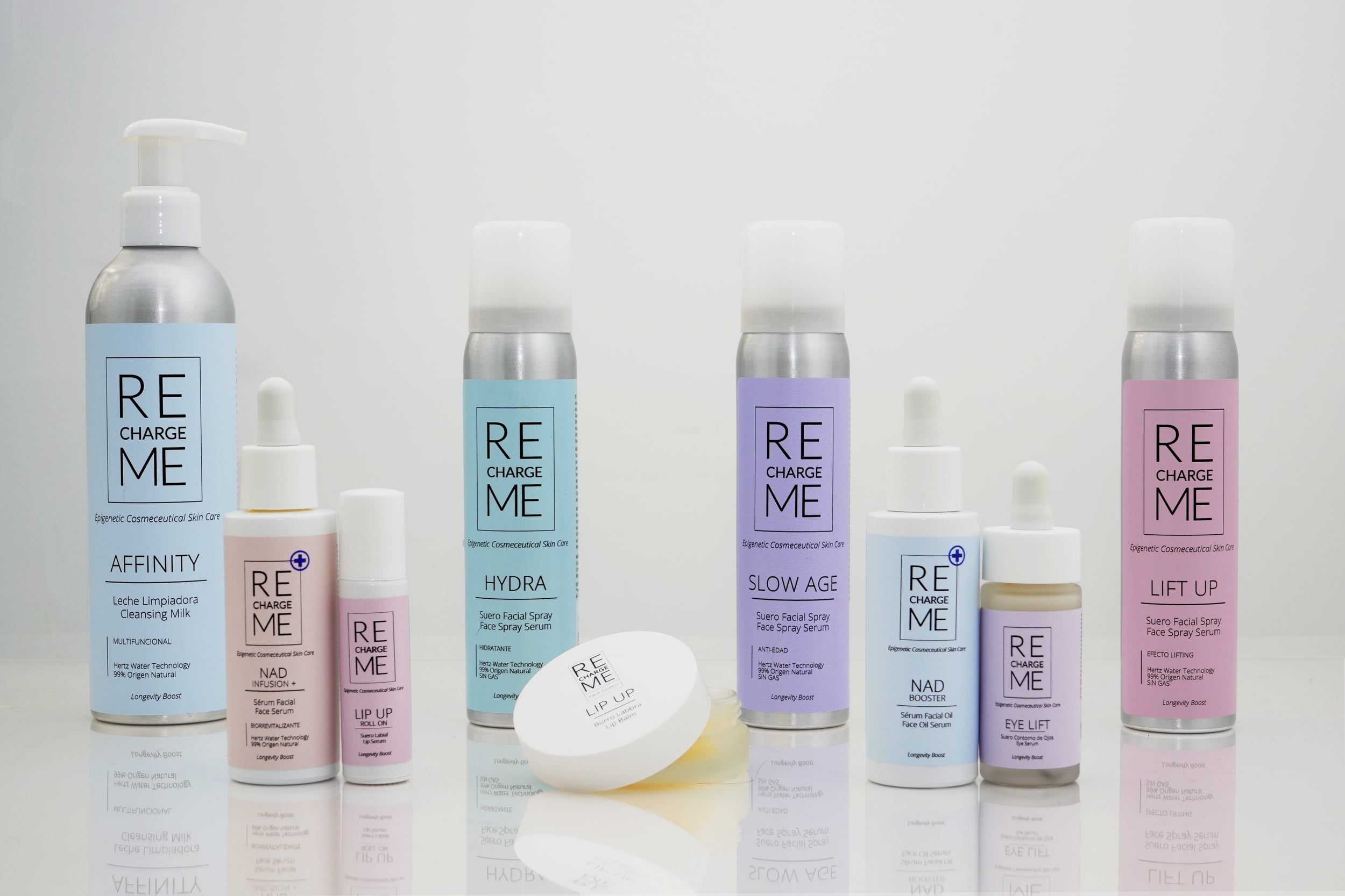 Productos para el cuidado de la piel Recharge Me