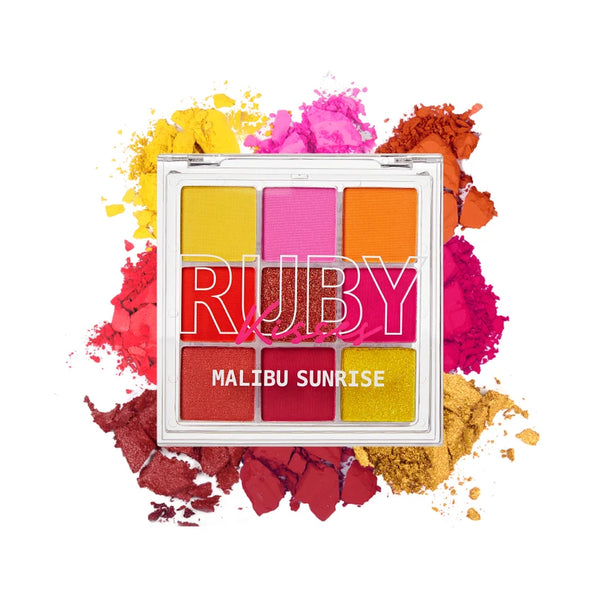 Ruby Kisses RUBY KISSES EYESHADOW PALETTE MALIBU SUNRISE Eye Shadow