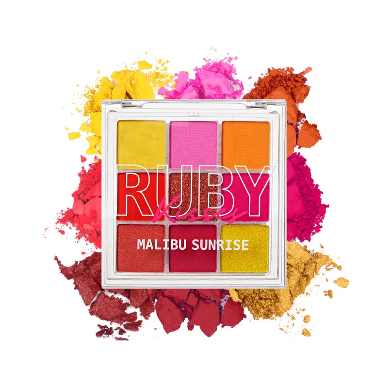 Ruby Kisses RUBY KISSES EYESHADOW PALETTE MALIBU SUNRISE Eye Shadow
