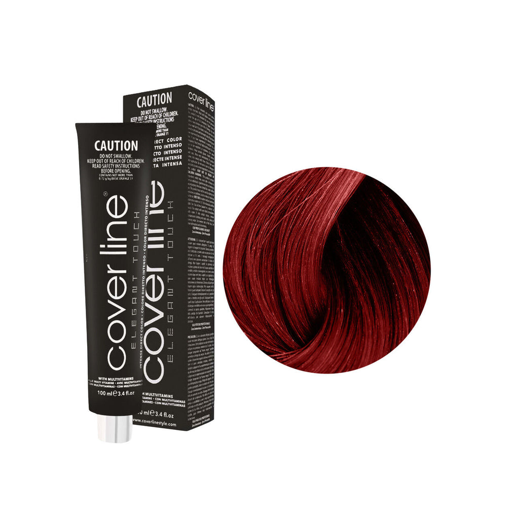 Emotion Beauty Supply COVER LINE ELEGANT TOUCH TINTE SEMI PERMANENTE 3.4oz Rojo