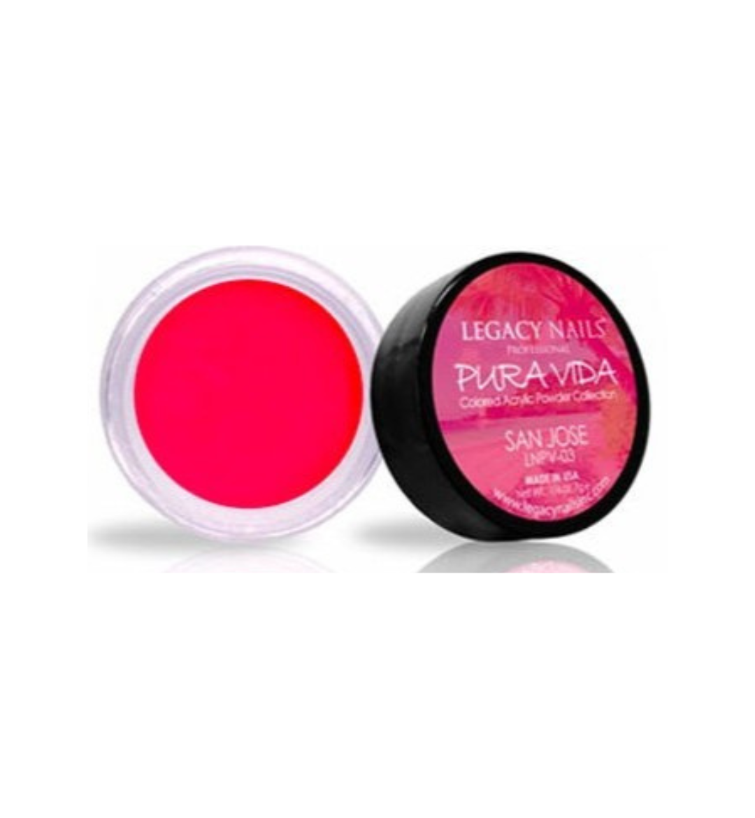 LEGACY NAILS ACRYLIC NAIL POWDER PURA VIDA COLLECTION
