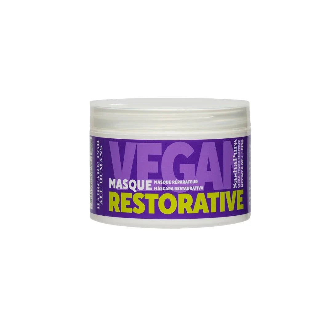 SashaPure SASHAPURE RESTORATIVE MASQUE 8OZ Hair Mask