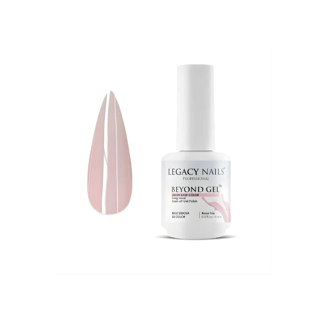 Emotion Beauty Supply LEGACY NAILS BEYOND GEL SILKEN BASE COLOR 0.5oz Rosa Fria