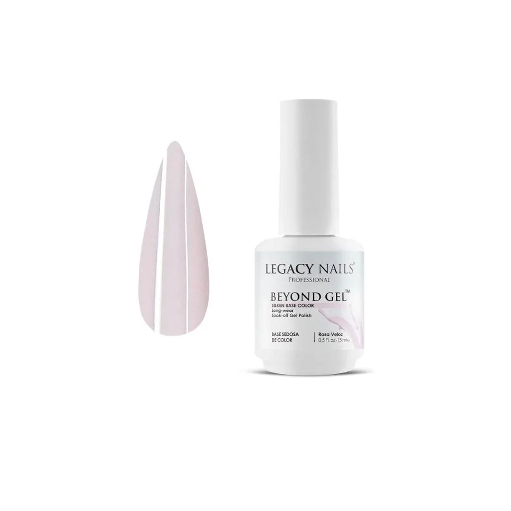Emotion Beauty Supply LEGACY NAILS BEYOND GEL SILKEN BASE COLOR 0.5oz Rosa Veloz