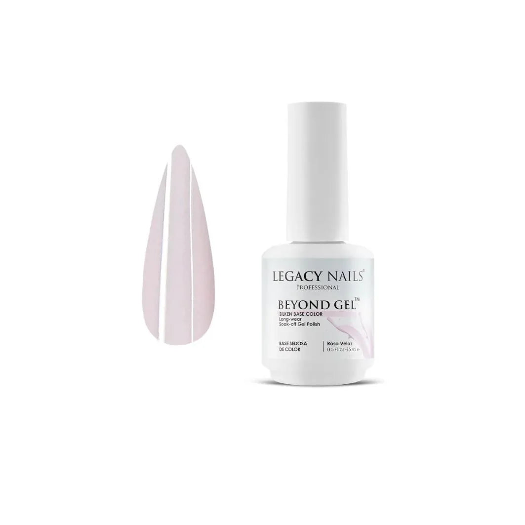 Emotion Beauty Supply LEGACY NAILS BEYOND GEL SILKEN BASE COLOR 0.5oz Rosa Veloz
