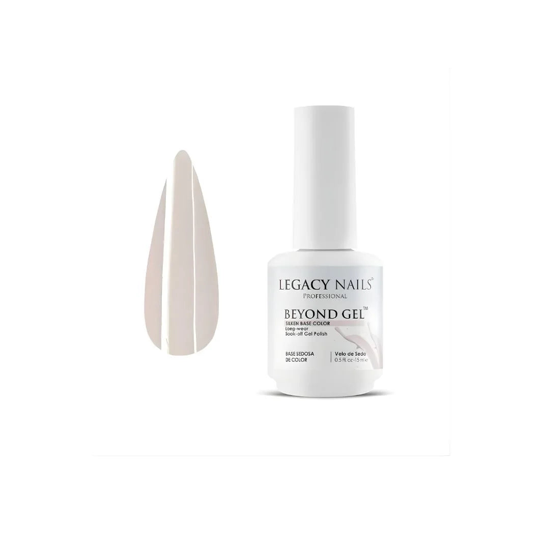 Emotion Beauty Supply LEGACY NAILS BEYOND GEL SILKEN BASE COLOR 0.5oz Velo de Seda