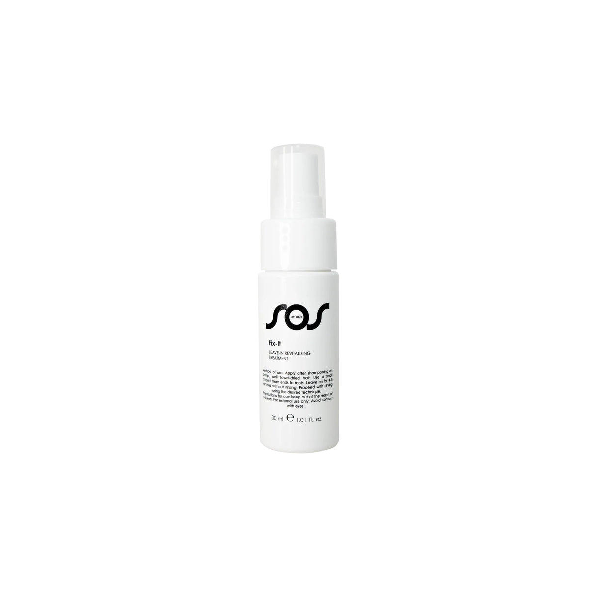 SOS by H&N SOS FIX IT LEAVE-IN REVITALIZING TREATMENT Hair Treatment 1.01OZ