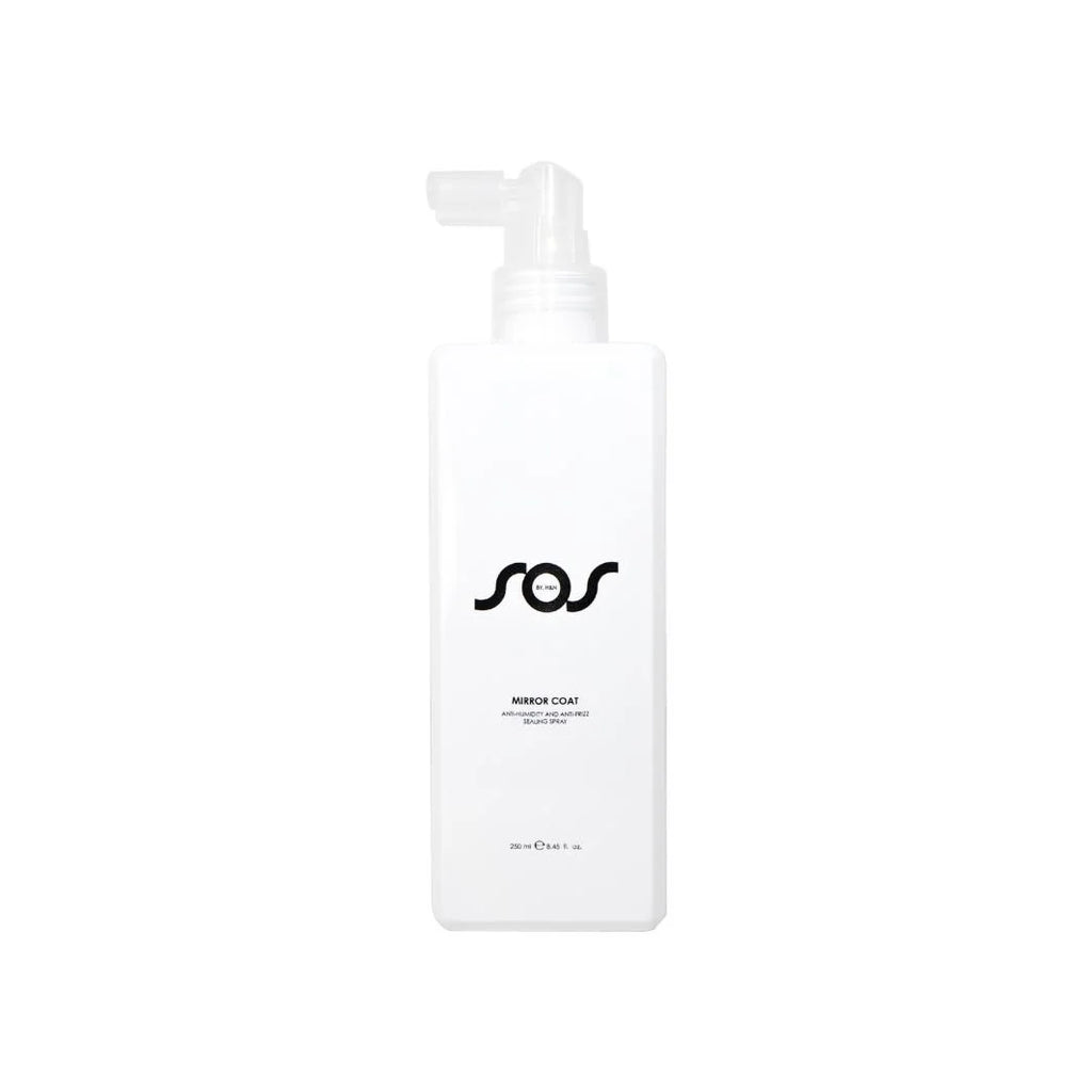 SOS by H&N SOS BY H&N MIRROR COAT ANTI HUMIDITY AND ANTI FRIZZ SEALING SPRAY Hair Heat Protector 8.45OZ