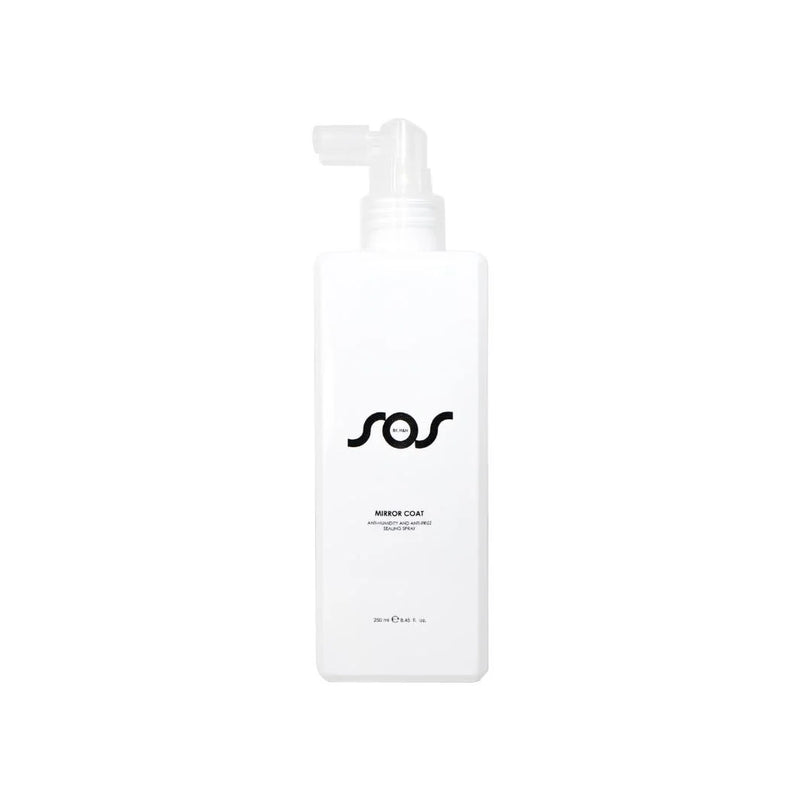 SOS by H&N SOS BY H&N MIRROR COAT ANTI HUMIDITY AND ANTI FRIZZ SEALING SPRAY Hair Heat Protector 8.45OZ