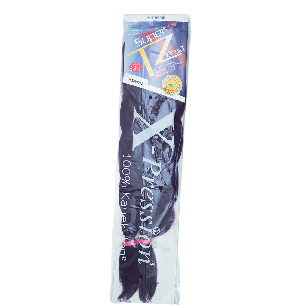 Emotion Beauty Supply SUPREME HAIR SUPER TZ 2 BUNDLE 48 INCHES EACH NLTPURPLE