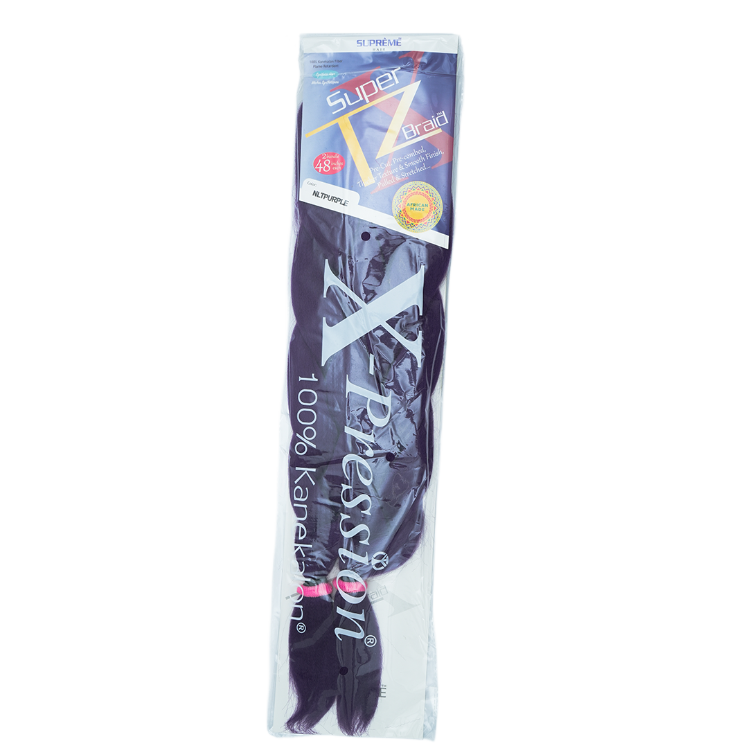 Emotion Beauty Supply SUPREME HAIR SUPER TZ 2 BUNDLE 48 INCHES EACH NLTPURPLE