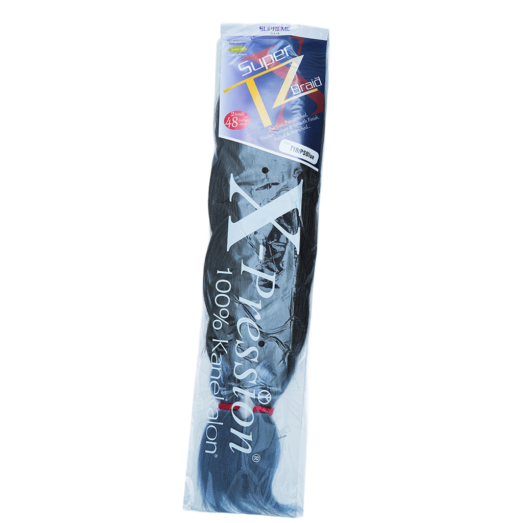 Emotion Beauty Supply SUPREME HAIR SUPER TZ 2 BUNDLE 48 INCHES EACH T1B_PSBLUE