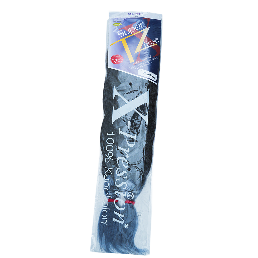 Emotion Beauty Supply SUPREME HAIR SUPER TZ 2 BUNDLE 48 INCHES EACH T1B_PSBLUE