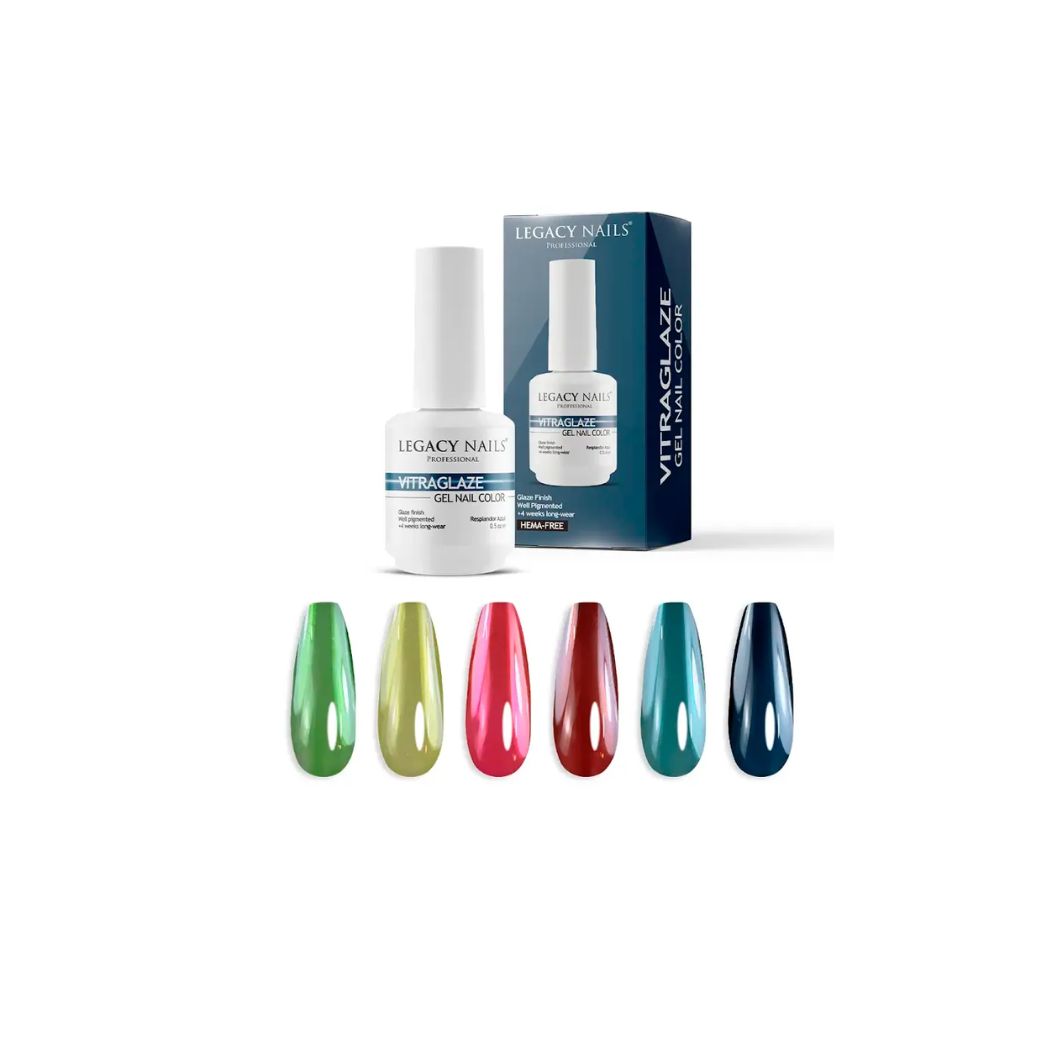 LEGACY NAILS VITRAGLAZE GEL NAIL COLOR 0.5OZ