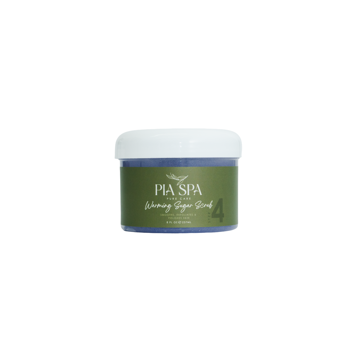 Pia Spa PIA SPA WARMING SUGAR SCRUB - STEP 4 - 8OZ Foot Scrub