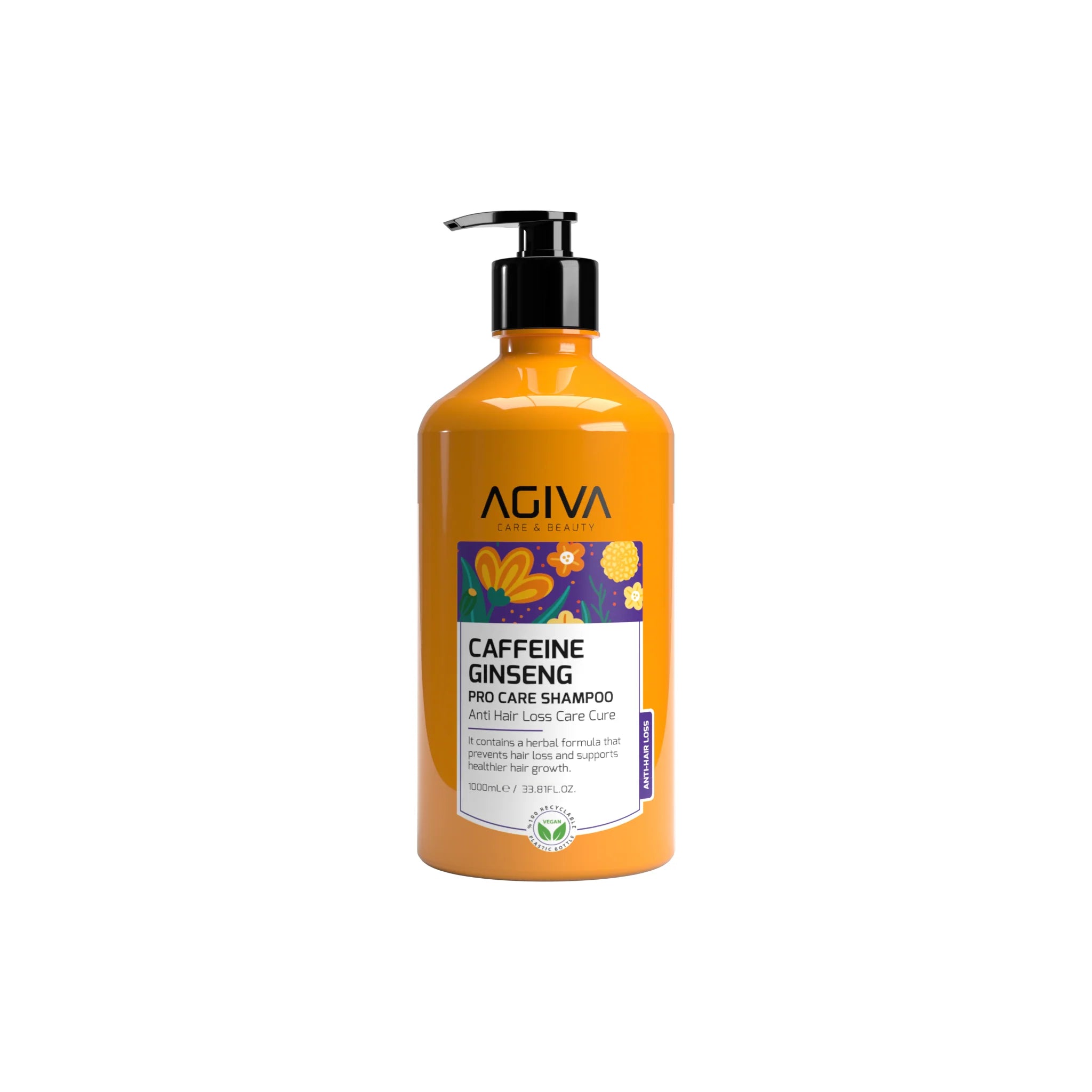 AGIVA CAFFEINE GINSENG PRO CARE SHAMPOO