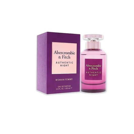 Abercrombie & Fitch ABERCROMBIE & FITCH AUTHENTIC NIGHT WOMAN EDP 3.4oz Perfume
