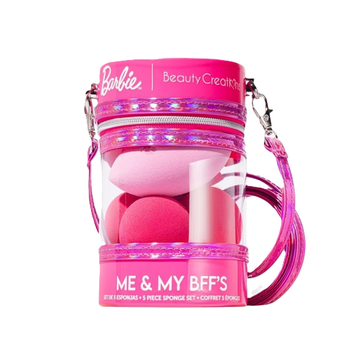 Beauty Creations BEAUTY CREATIONS X BARBIE ME & MY BFF'S SPONGE SET 5 PCS Makeup Sponge