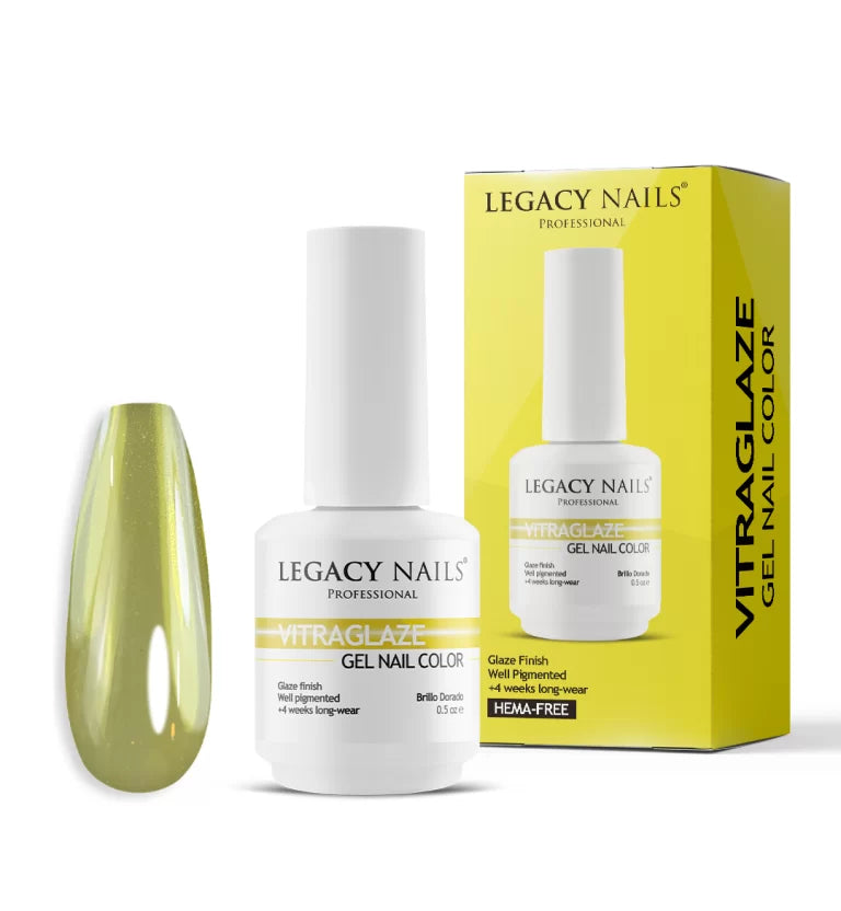 LEGACY NAILS VITRAGLAZE GEL NAIL COLOR 0.5OZ