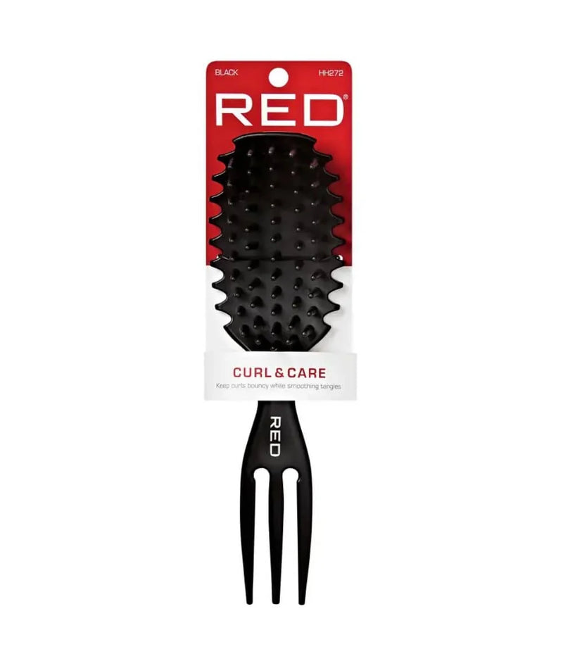 Red by Kiss RED BY KISS CURL & CARE DETANGLE BRUSH Hair Brush Black