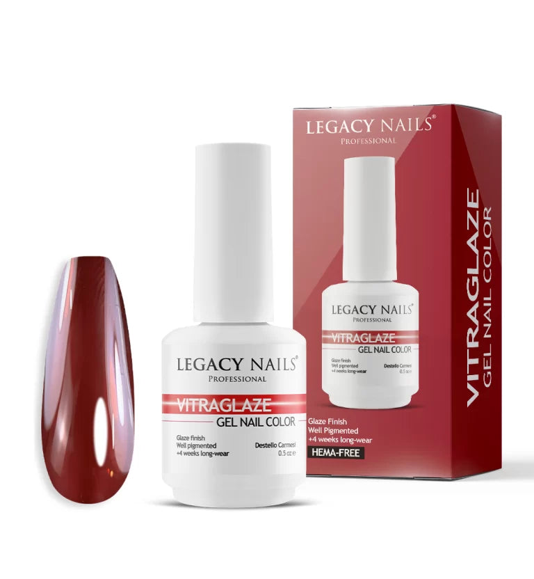 LEGACY NAILS VITRAGLAZE GEL NAIL COLOR 0.5OZ
