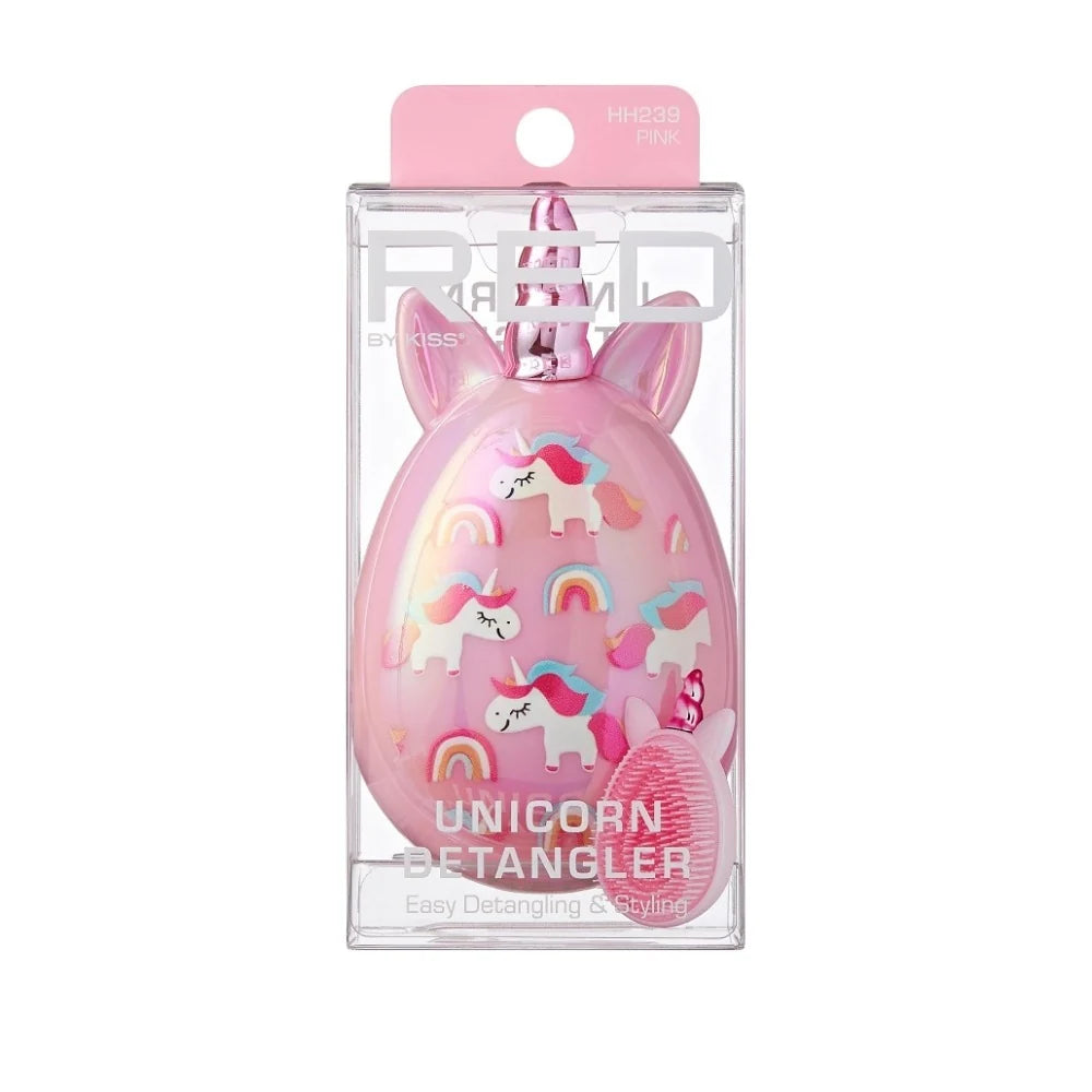 Red by Kiss RED BY KISS UNICORN DETANGLING BRUSH Hair Brush Pink