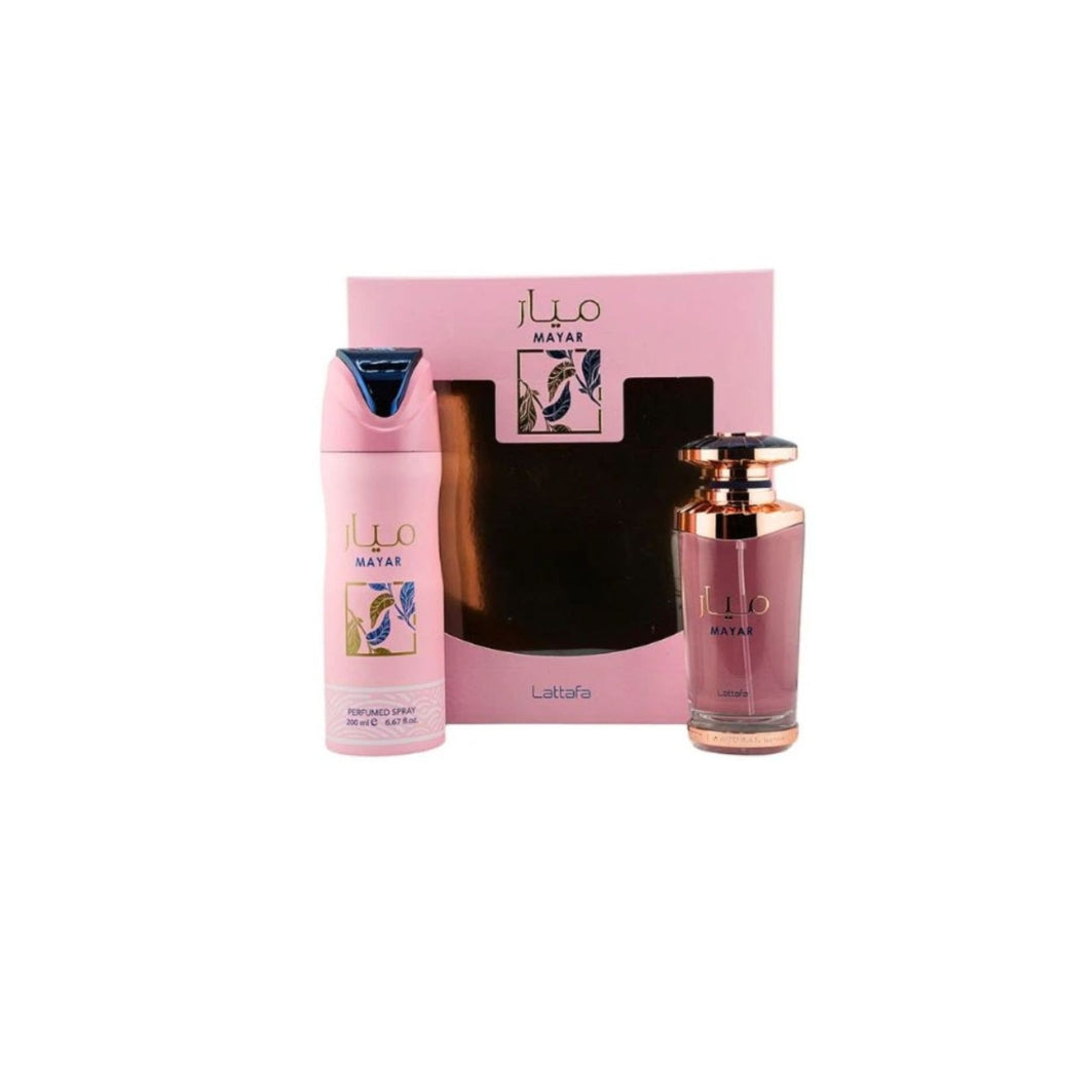 Emotion Beauty Supply Lattafa Mayar Set 2Pcs Edp 3 4Oz 6 67Oz