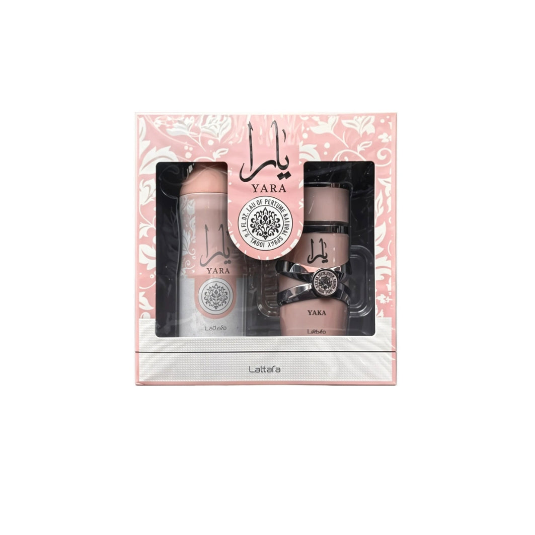 Emotion Beauty Supply Lattafa Yara Set 2Pcs Edp 3 4Oz