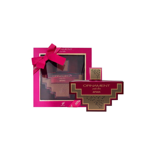 Emotion Beauty Supply Afnan Ornament Purple Edp 3 4Oz