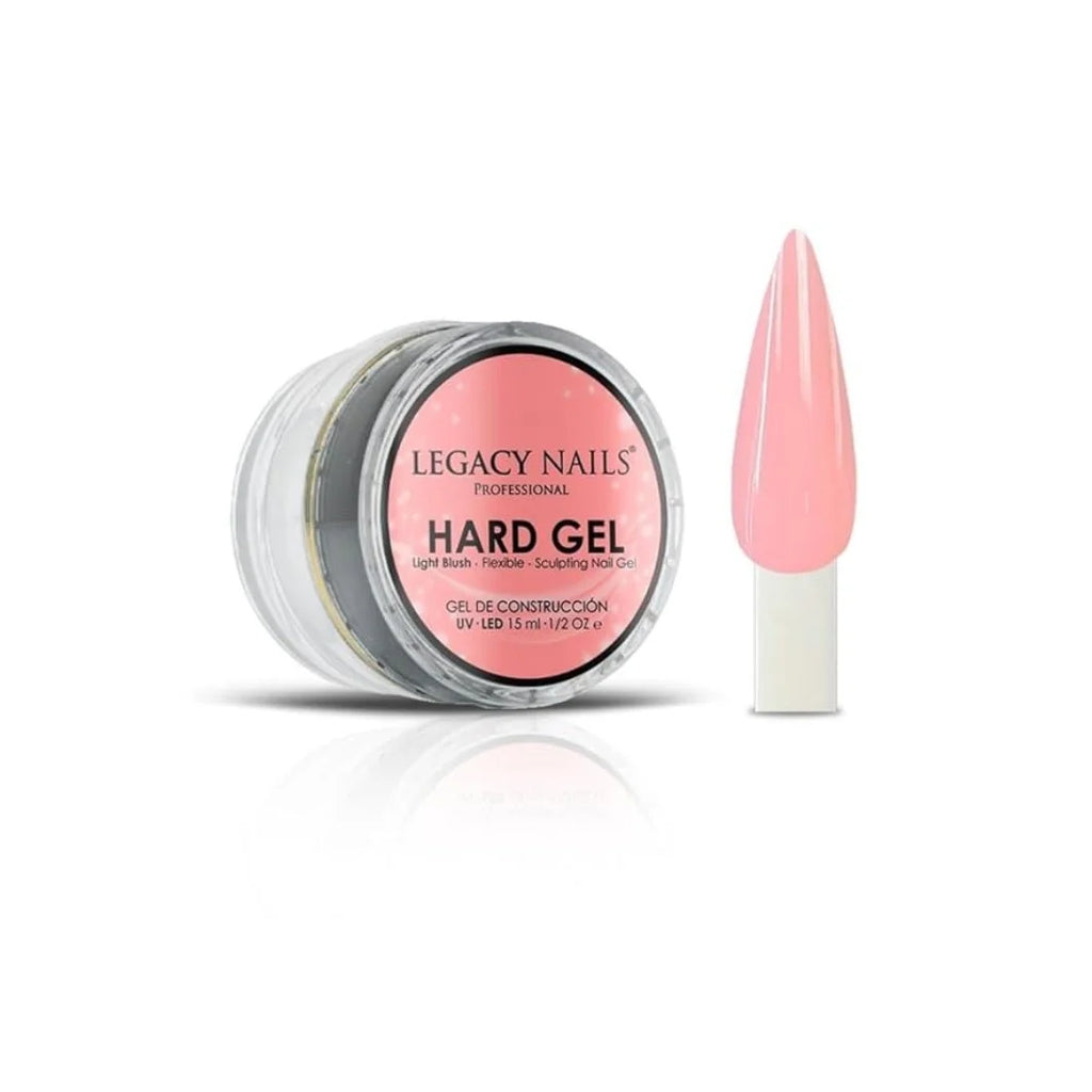 Emotion Beauty Supply LEGACY NAILS HARD GEL 1/2oz Light Blush