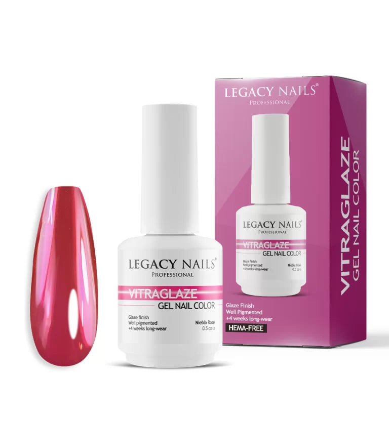 LEGACY NAILS VITRAGLAZE GEL NAIL COLOR 0.5OZ