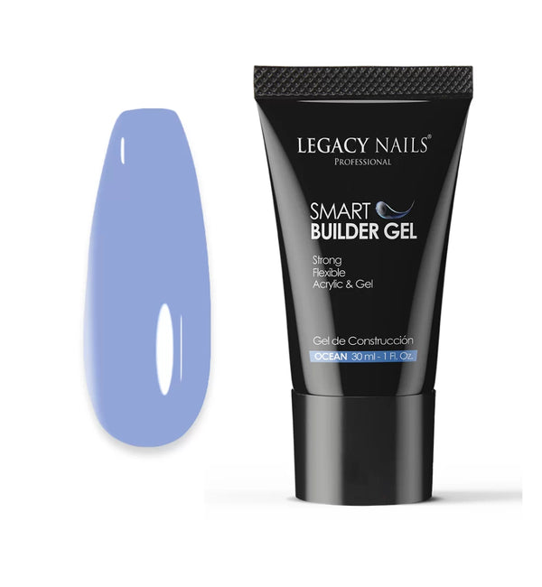 Legacy Nails LEGACY NAILS SMART BUILDER GEL 1.0oz Polygel Ocean