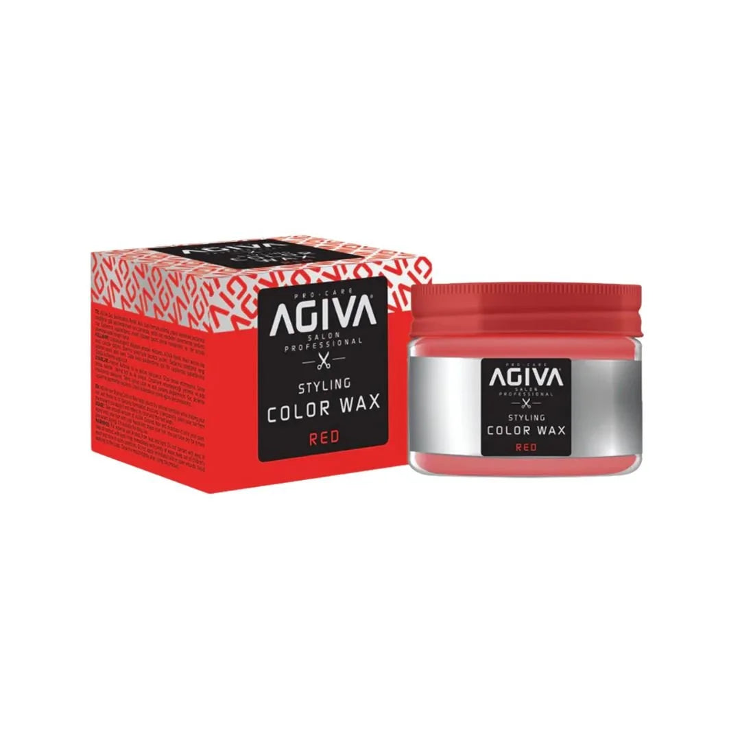 Emotion Beauty Supply AGIVA STYLING COLOR WAX 4.05oz Red