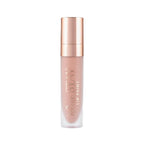 Tubo de Lip Paint crema de Beauty Creations con tapa rose-gold reflectante sobre un fondo blanco limpio, transmitiendo un look de producto de belleza pulido y elegante.