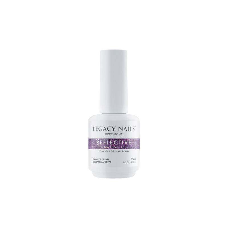 LEGACY NAILS LEGACY NAILS REFLECTIVE DIAMOND GEL TOKIO 0.5OZ