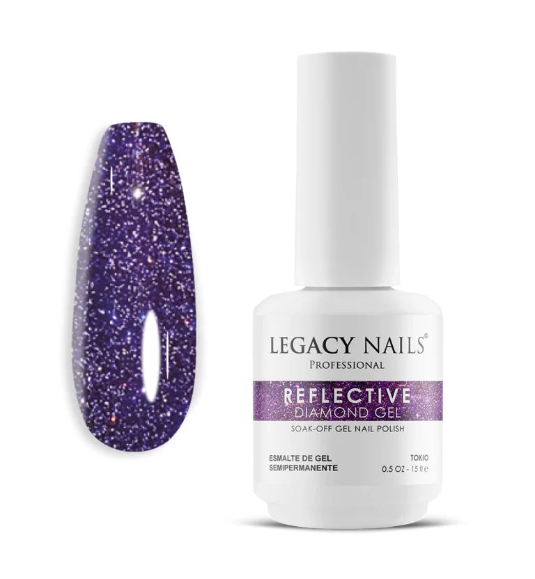 LEGACY NAILS REFLECTIVE DIAMOND GEL 0.5OZ